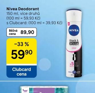 Nivea Deodorant 150 ml