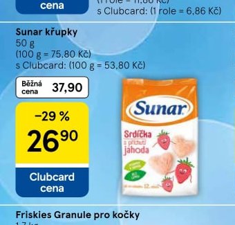Sunar křupky 50 g