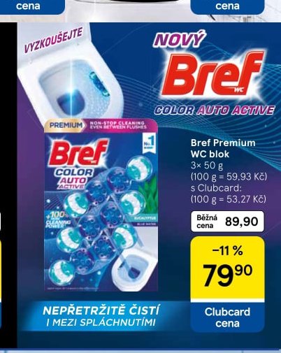 Bref Premium WC blok 3x 50 g