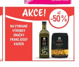 Franz Josef Kaiser (Olivový olej, těstoviny) - Globus aktualniletaky.eu