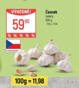Česnek - Globus aktualniletaky.eu