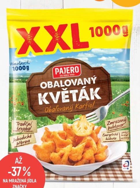 Pajero Obalovaný květák