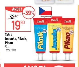 Tatra Jesenka, Piknik, Pikao - Globus aktualniletaky.eu