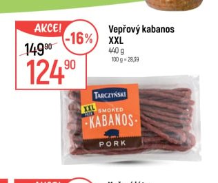 Vepřový kabanos XXL - Globus aktualniletaky.eu