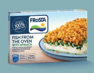 Frosta Fish from the Oven with Spinach - Globus aktualniletaky.eu