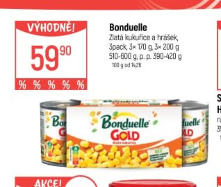 Bonduelle Zlatá kukuřice a hrášek - Globus aktualniletaky.eu