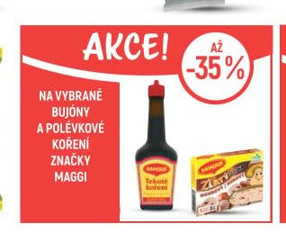 Na vybrané bujóny a polévkové koření značky Maggi - Globus aktualniletaky.eu