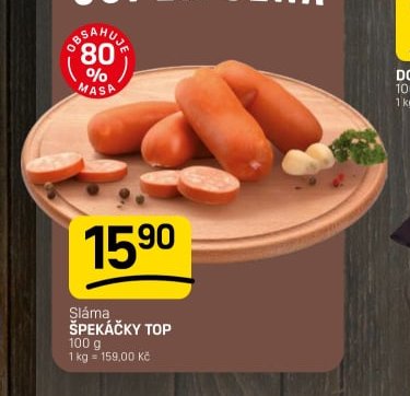 Sláma ŠPEKÁČKY TOP