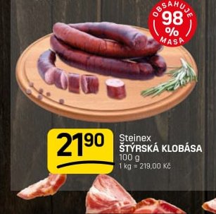Steinex ŠTÝRSKÁ KLOBÁSA