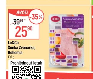 Le&Co Šunka Zvonařka, Bohemia - Globus aktualniletaky.eu