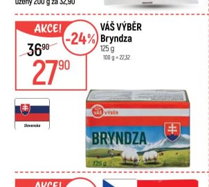 Váš Výběr Bryndza