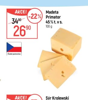 Madeta Primator - Globus aktualniletaky.eu