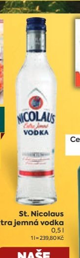 St. Nicolaus Extra jemná vodka