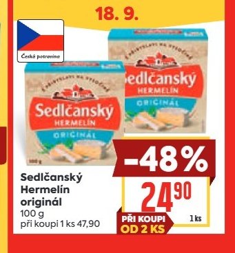 Sedlčanský Hermelín originál