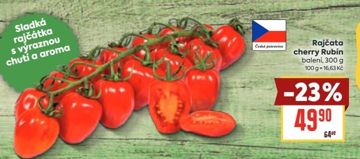 Rajčata cherry Rubín - BILLA aktualniletaky.eu