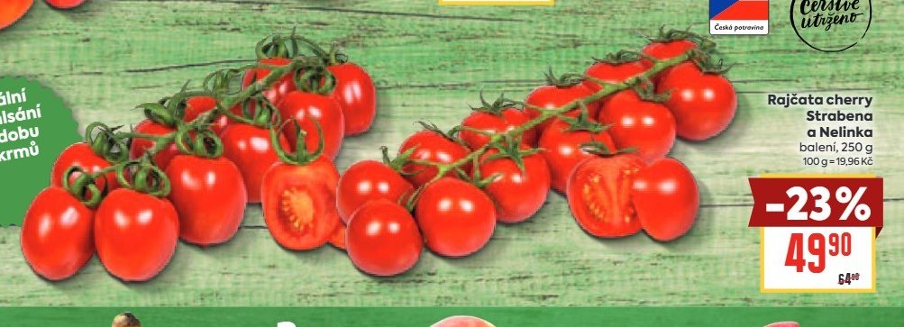 Rajčata cherry Strabena a Nelinka - BILLA aktualniletaky.eu