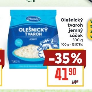 Olešnický tvaroh jemný sáček