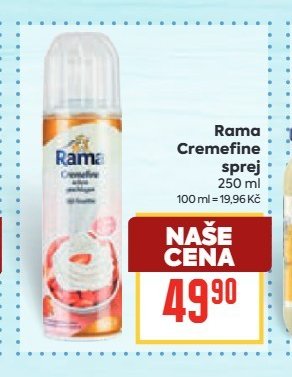 Rama Cremefine sprej