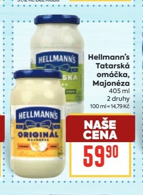 Hellmann's Tatarská omáčka, Majonéza