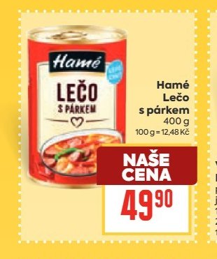Hamé Lečo s párkem