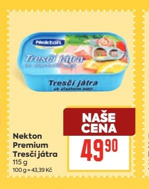 Nekton Premium Tresčí játra