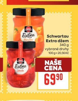 Schwartau Extra džem