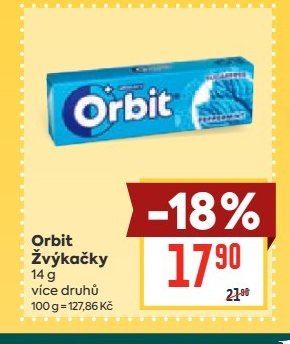 Orbit Žvýkačky