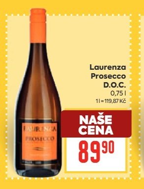 Laurenza Prosecco - BILLA aktualniletaky.eu