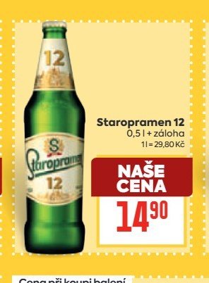 Staropramen 12 - BILLA aktualniletaky.eu