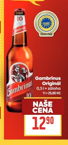 Gambrinus Originál