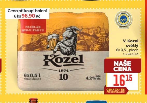 V. Kozel světlý