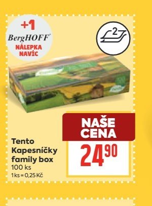 Tento Kapesníčky family box - BILLA aktualniletaky.eu