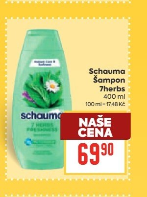Schauma Šampon 7herbs - BILLA aktualniletaky.eu