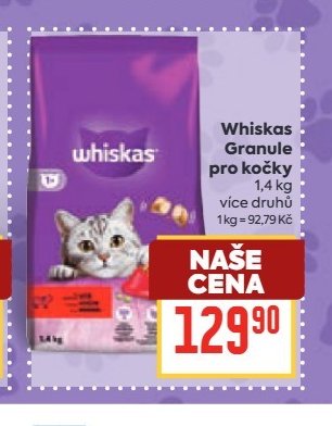 Whiskas Granule pro kočky