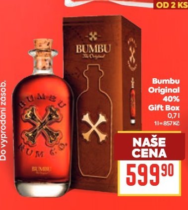 Bumbu Original Gift Box - BILLA aktualniletaky.eu