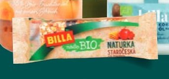 BILLA BIO Naturka tyčinka