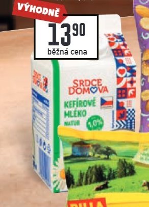 Srdce domova Kefírové mléko natur 500 ml
