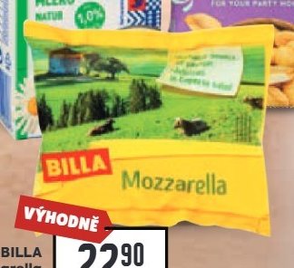 BILLA Mozzarella 125 g