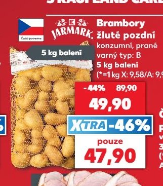 Brambory konzumní, praní, varný typ: B 5 kg balení - Kaufland aktualniletaky.eu