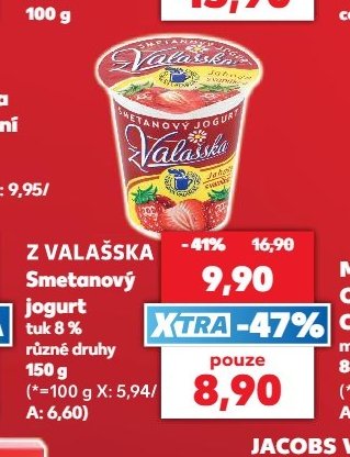 Z VALAŠSKA Smetanový jogurt různé druhy 150 g - Kaufland aktualniletaky.eu