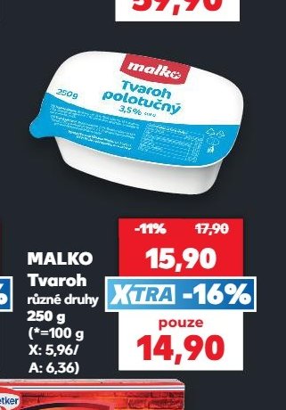 MALKO Tvaroh - Kaufland aktualniletaky.eu