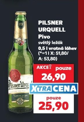 PILSNER URQUELL Pivo