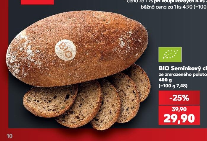 BIO Semínkový chléb