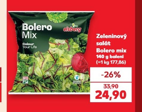Eisberg Zeleninový salát Bolero mix - Kaufland aktualniletaky.eu