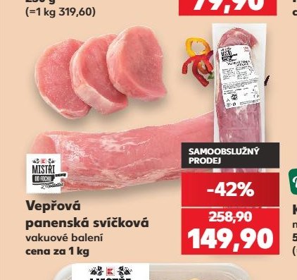 Vepřová panenská svíčková - Kaufland aktualniletaky.eu