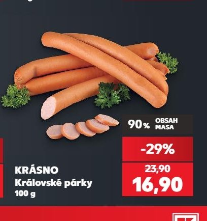 KRÁSNO Královské párky - Kaufland aktualniletaky.eu