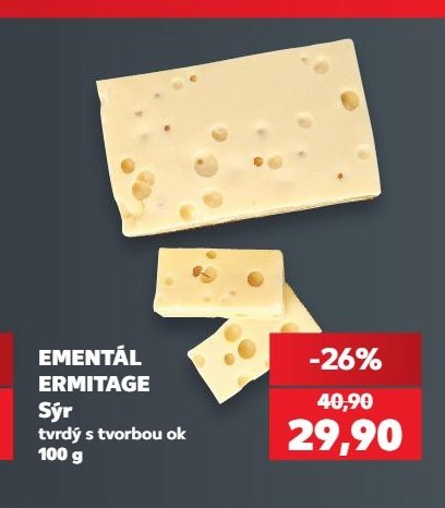 EMENTÁL ERMITAGE Sýr