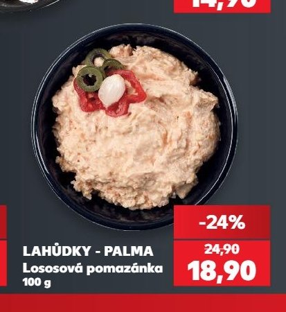 LAHŮDKY - PALMA Lososová pomazánka