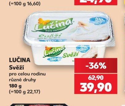 LUČINA Svěží pro celou rodinu 180 g - Kaufland aktualniletaky.eu