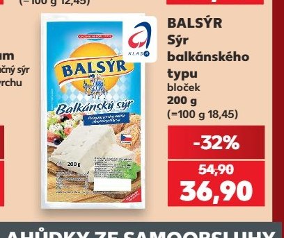 BALSÝR Sýr balkánského typu 200 g - Kaufland aktualniletaky.eu